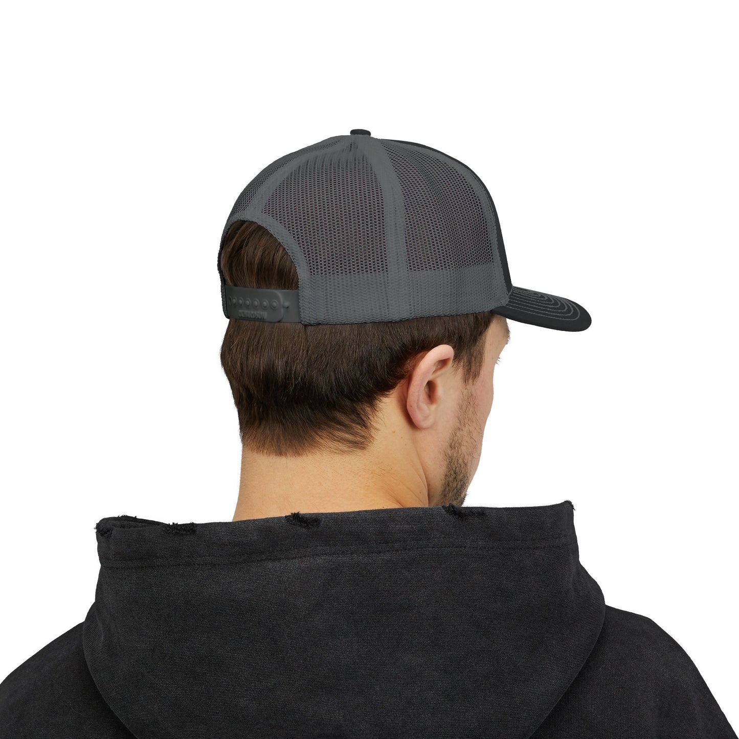 Social Army Snapback Trucker Cap - Trendy Hat for Gamers & Team Spirit