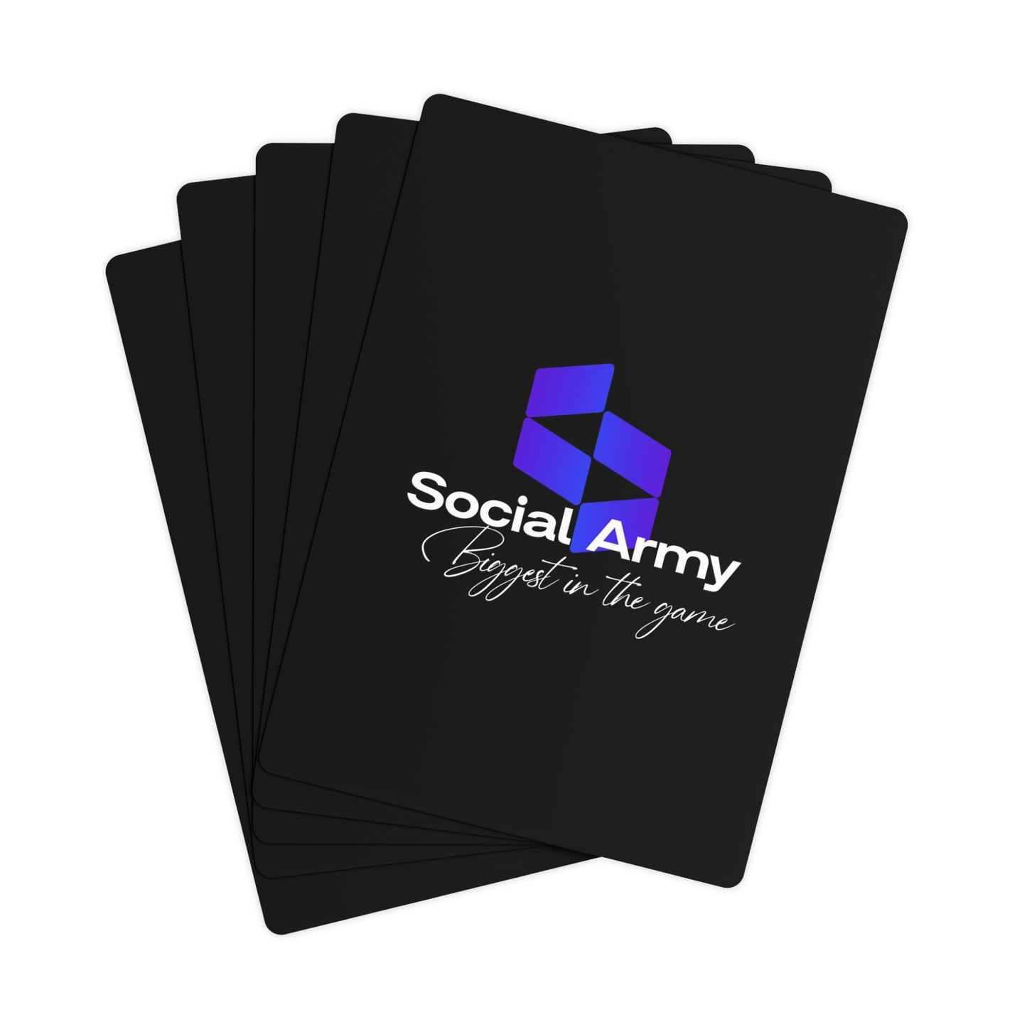 Social Army Poker Card Deck - Play with Style and Fun!