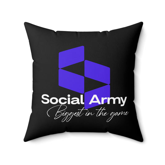 Spun Polyester Square Pillow